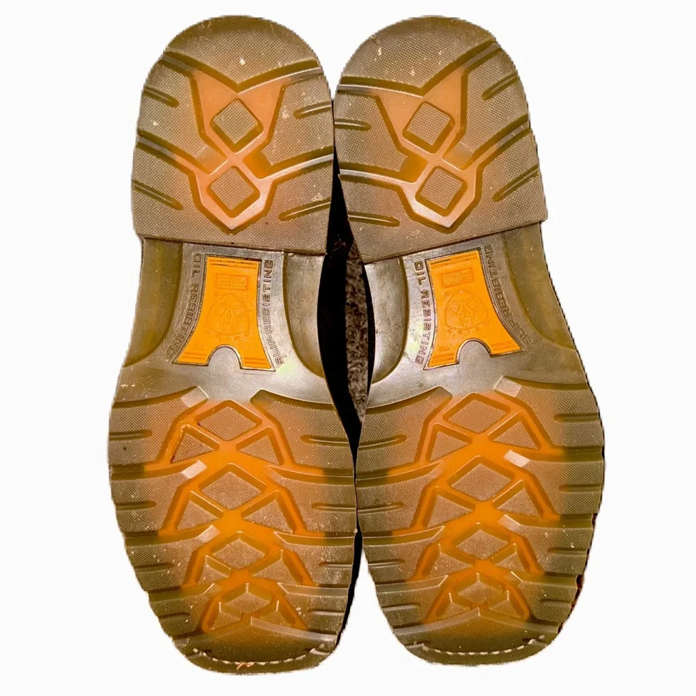 Ariat 12D Rambler Western Cowboy Work Boots Tread Earth Brown Steel Toe EUC Best - Picture 3 of 11